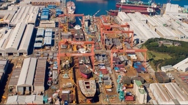 South Korean shipbuilding