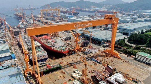 Hanwha shipbuilding Korea