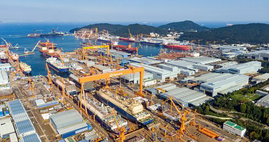 shipbuilding yard