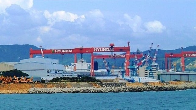 Chinese regulators approve merger of South Korean shipbuilders Hyundai and DSME