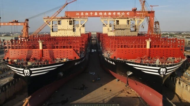 containership shipbuilding
