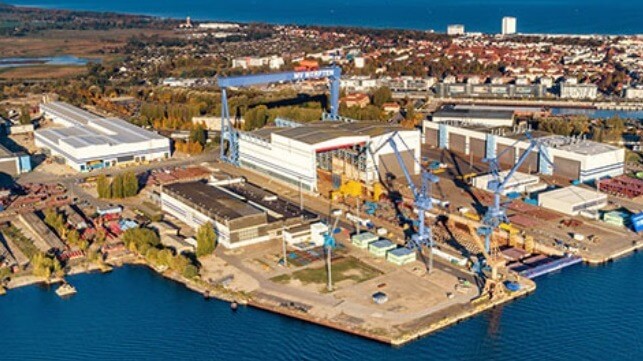 German navy bids for Rostock shipyard