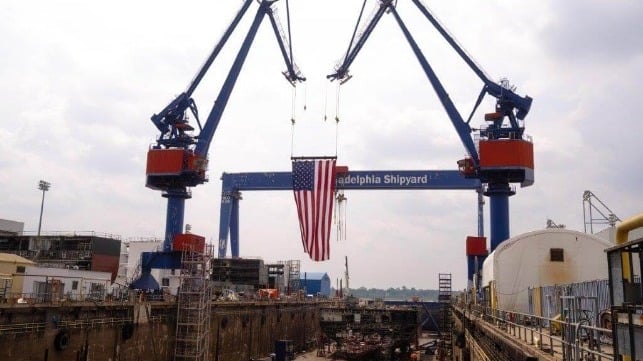 Philly Shipyard and HD Hyundai Sign MOU for Cooperation on US Shipbuilding