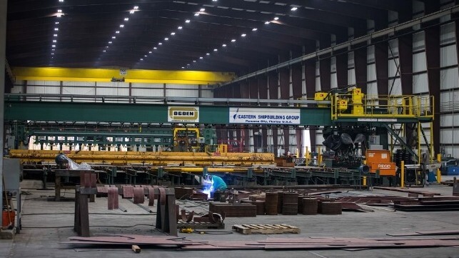 Steel cutting on fourth OPC