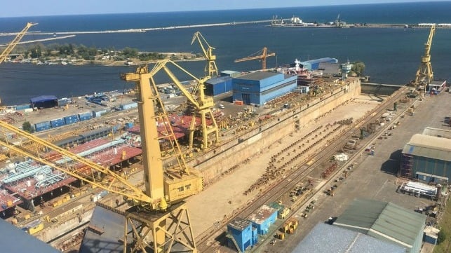Mangalia shipyard Romania