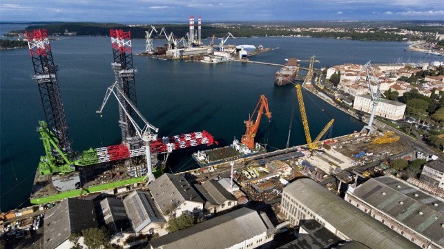 Croatian government backs restart of shipbuilding at Uljanik yards