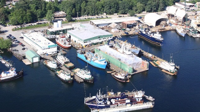 Foss Landing and The shipyard at Foss Landing by xodar461 - Sierra