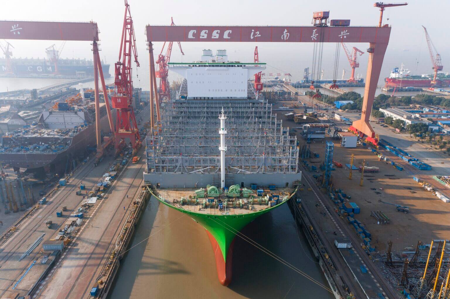 containership construction