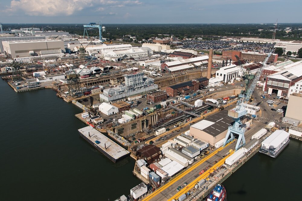 shipbuilding yard