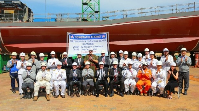 keel laying ceremony