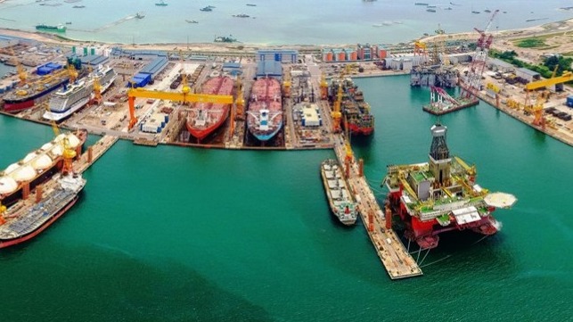 sembcorp Marine and Keppel discuss merger of repair and construction offshore oil gas business 