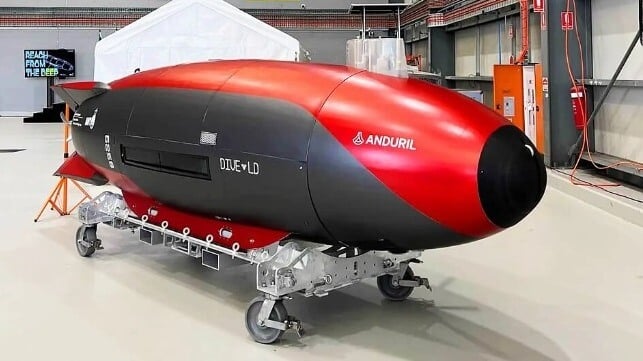 Anduril Australia's Ghost Shark unmanned sub prototype, one potential contender for next-gen subsea warfare platforms (Anduril Industries)