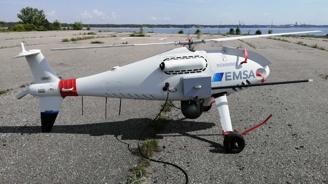 drones for coast guard tasks in Finland 