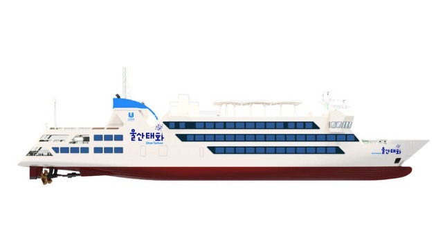 South Korea's first smart, eco-friendly, electric propulsion passenger ship