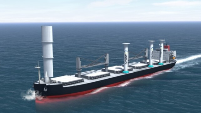 MOL wind propulsion on bulkers