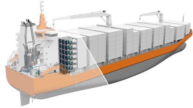 preparing ships for carbon capture scrubber system