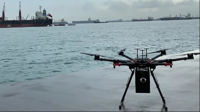 drones to deliver supplies to offshore wind farms 