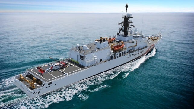 USCG cutter rendering ordered at Austal