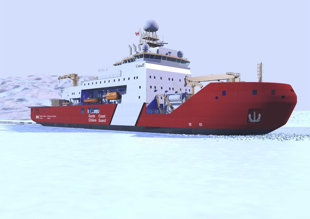 Canadian Coast Guard Arctic icebreakers