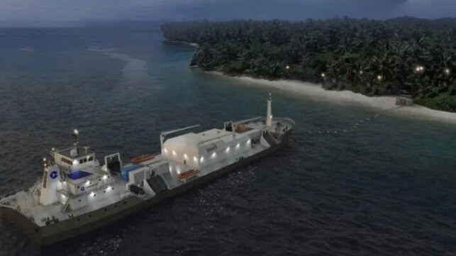 Crowley nuclear power generation vessel