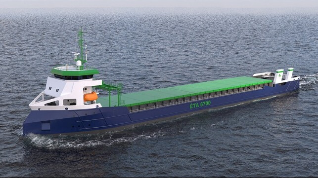 battery-powered short sea shipping