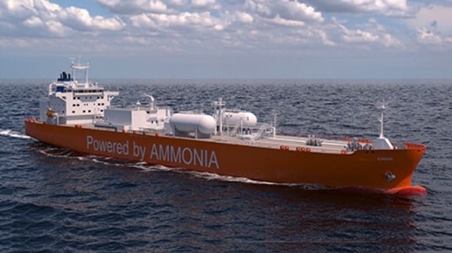 ammonia-fueled vessels