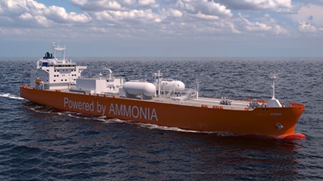 ammonia fueled product tanker