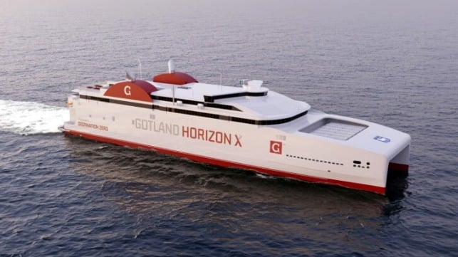 high-speed multi-fuel hydrogen ferry