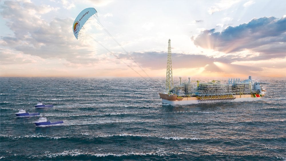 FPSO Will Validate Wind-Assisted Kite Traction Towing on Trip to Suriname