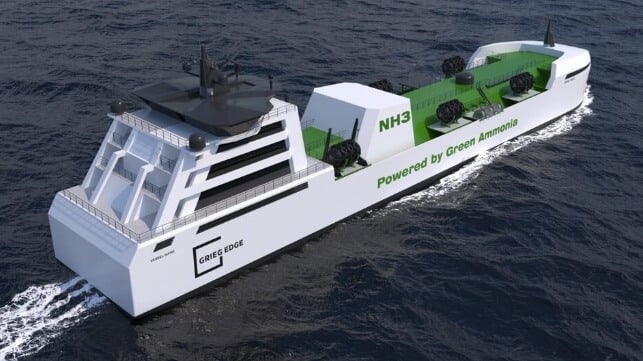 Green Ammonia bunker vessel