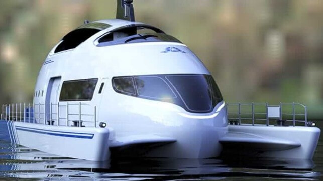 Concept rendering of Hanaria catamaran