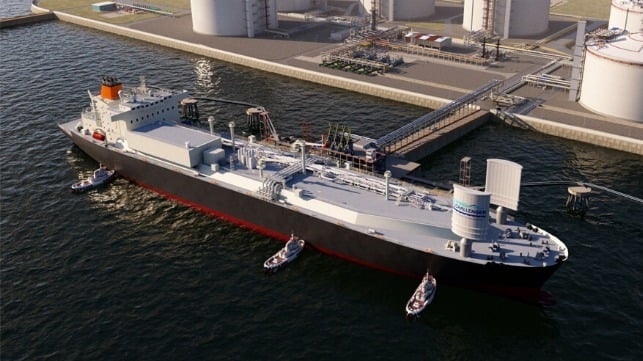 wind assisted LNG carrier