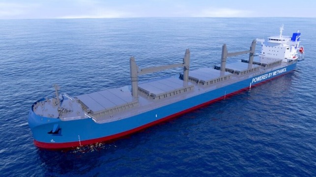 methanol fueled bulker