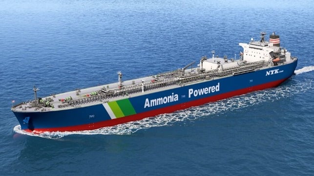 ammonia-fueled gas carrier