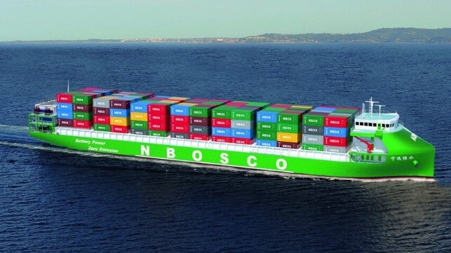 electric containership