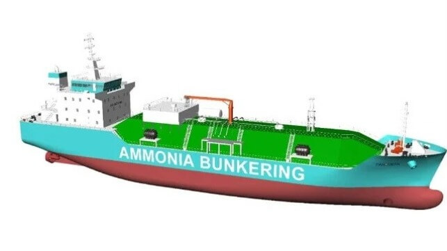 ammonia bunker vessel 