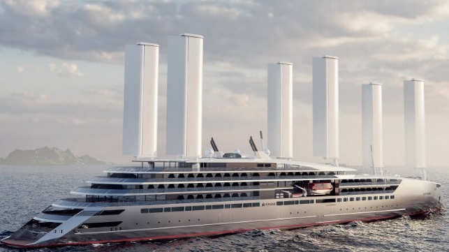 sail cruise ship concept