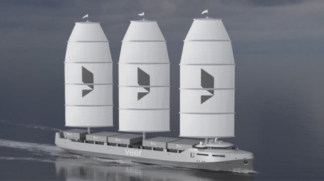 Revolutionizing Shipping: Wind and Hydrogen-Powered Container Vessels Set to Sail