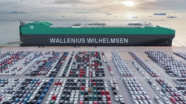 Wallenius Wilhelmsen Upsizes Car Carriers to Be World’s Largest