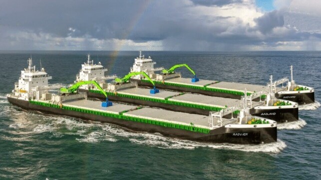 Aasen Shipping Company orders hybrid self-unloaders to expand methanol trend