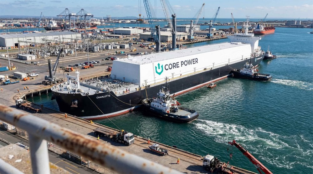 dockside nuclear power station concept