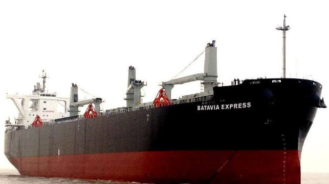 Batavia Express at her delivery in 2013 (CSSC file image)