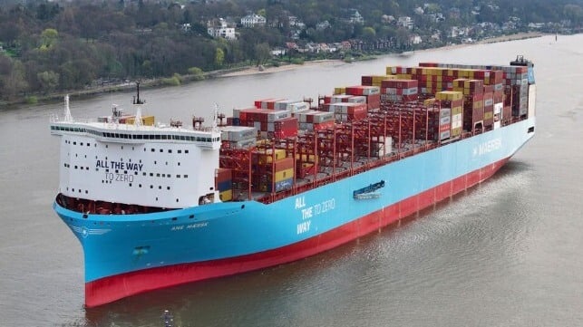 Maersk methanol containership