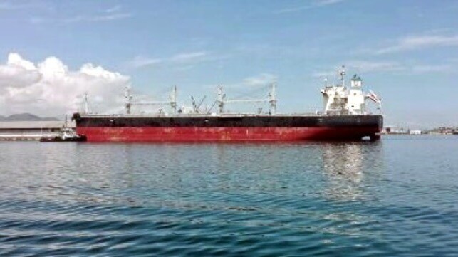 bulker caught by Russian sanctions 