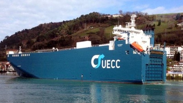 biofuel test on car carrier