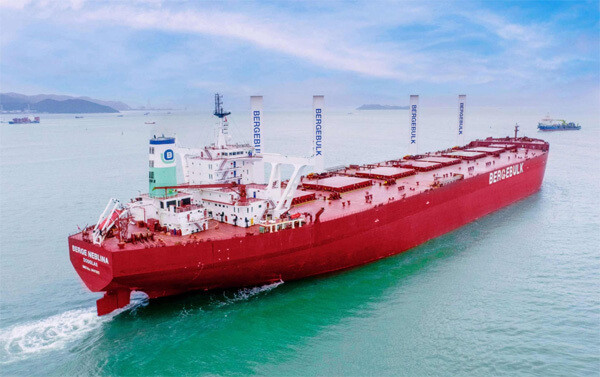 MOL and Berge Bulk Roll Out More Wind-Assisted Propulsion on Bulkers