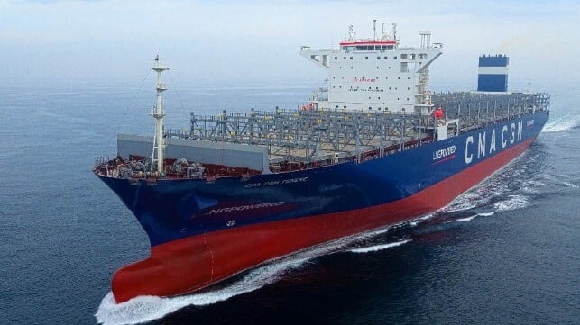 methanol-fueled containership order