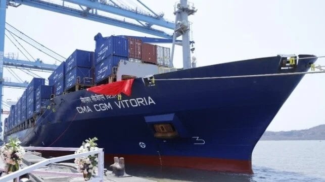 Indian registered containership