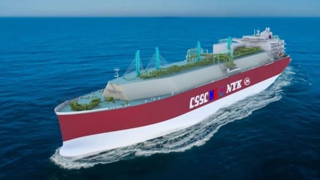 China's largest LNG carrier shipbuilding order 