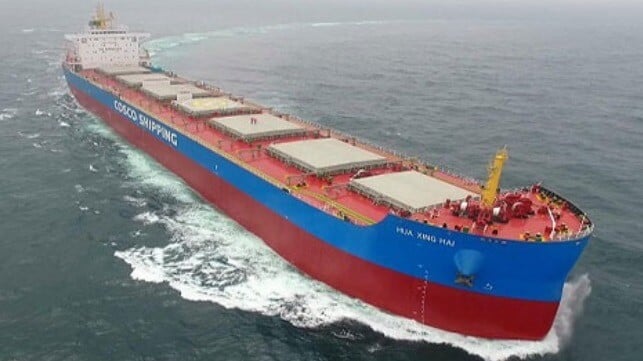 COSCO dry bulker